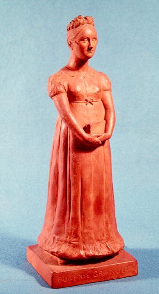 Statuette of Eugenie Grandet by French School